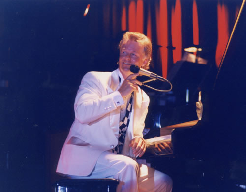 Jon England at the piano