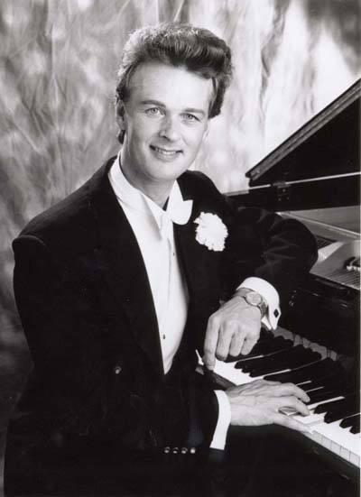 Jon England at the piano