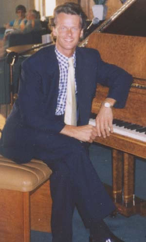 Jon England in performance