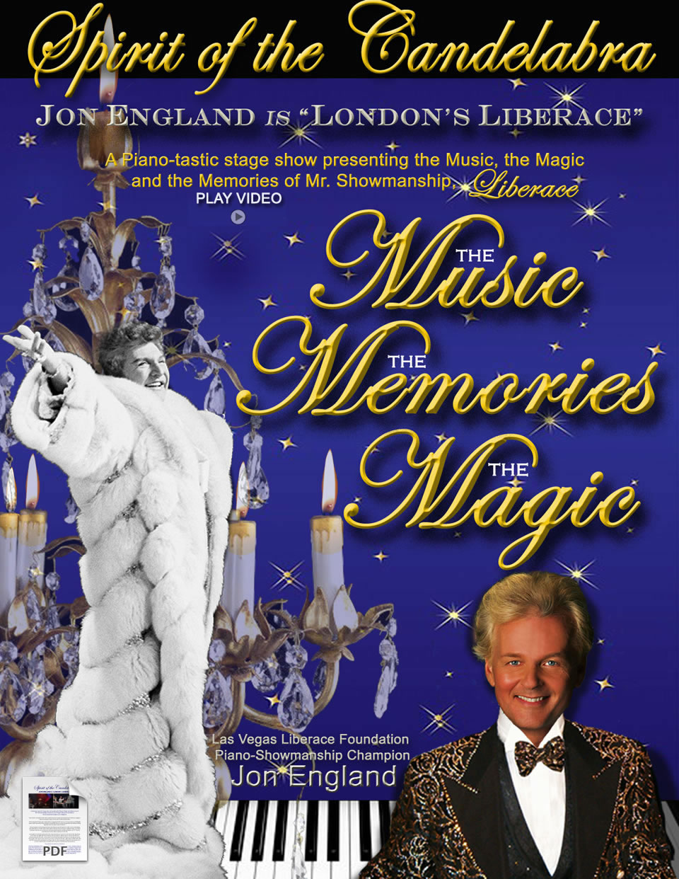 Spirit of the Candelabra - Jon England tribute show